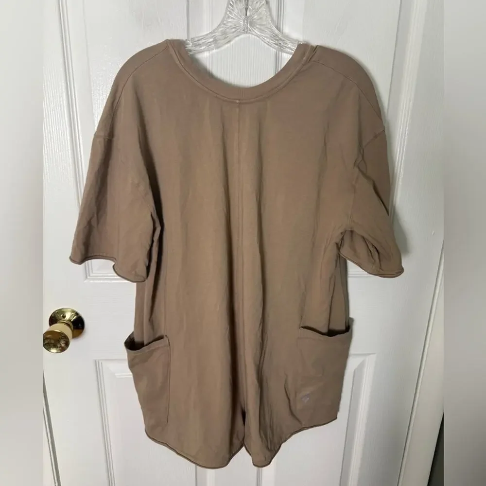 Free People Hot Shot Tee Romper M